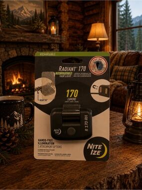 Nite Ize Radiant 170 Rechargeable Task Light — Black